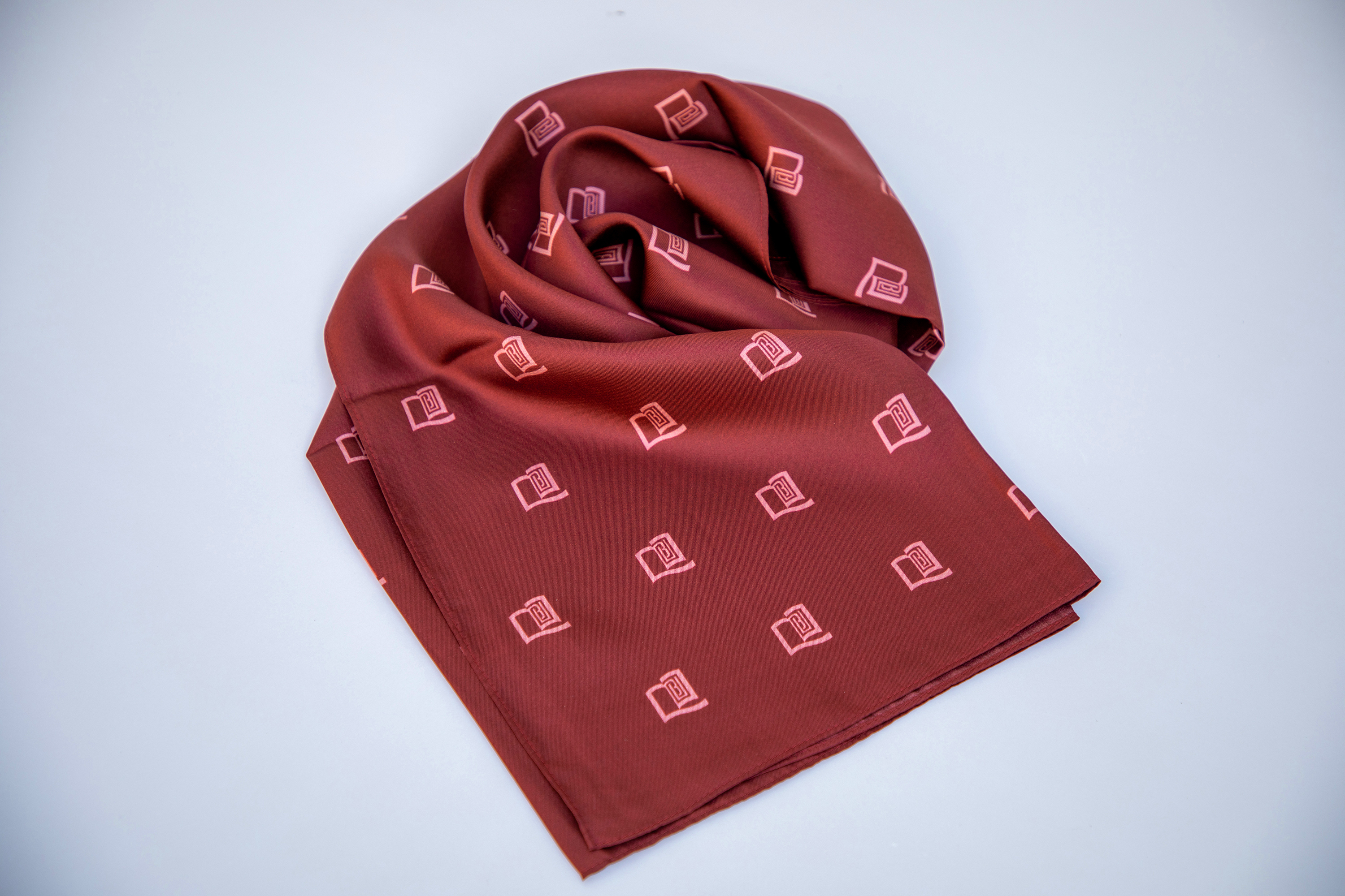 Silk Scarf - Red